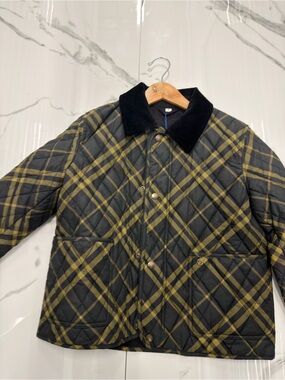 Burberry Quilted Jacket Plaid Women
